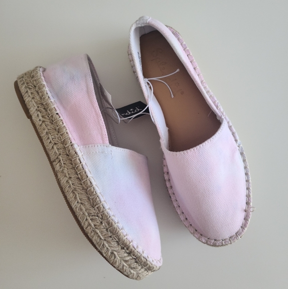 Splendid Tie Dye Platform Espadrilles - Picture 2 of 9